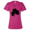 Women’s Relaxed Jersey V-Neck Tee Thumbnail