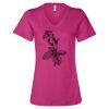 Women’s Relaxed Jersey V-Neck Tee Thumbnail