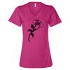 Women’s Relaxed Jersey V-Neck Tee Thumbnail