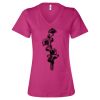 Women’s Relaxed Jersey V-Neck Tee Thumbnail