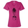 Women’s Relaxed Jersey V-Neck Tee Thumbnail