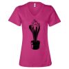 Women’s Relaxed Jersey V-Neck Tee Thumbnail