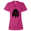 Women’s Relaxed Jersey V-Neck Tee Thumbnail