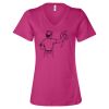 Women’s Relaxed Jersey V-Neck Tee Thumbnail