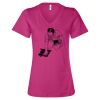 Women’s Relaxed Jersey V-Neck Tee Thumbnail