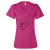 Women’s Relaxed Jersey V-Neck Tee Thumbnail