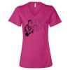 Women’s Relaxed Jersey V-Neck Tee Thumbnail