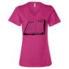Women’s Relaxed Jersey V-Neck Tee Thumbnail