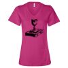 Women’s Relaxed Jersey V-Neck Tee Thumbnail