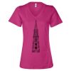 Women’s Relaxed Jersey V-Neck Tee Thumbnail