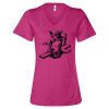 Women’s Relaxed Jersey V-Neck Tee Thumbnail