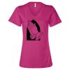 Women’s Relaxed Jersey V-Neck Tee Thumbnail