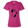 Women’s Relaxed Jersey V-Neck Tee Thumbnail