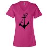 Women’s Relaxed Jersey V-Neck Tee Thumbnail