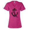Women’s Relaxed Jersey V-Neck Tee Thumbnail