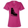Women’s Relaxed Jersey V-Neck Tee Thumbnail