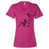 Women’s Relaxed Jersey V-Neck Tee Thumbnail