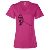 Women’s Relaxed Jersey V-Neck Tee Thumbnail