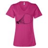 Women’s Relaxed Jersey V-Neck Tee Thumbnail