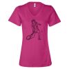 Women’s Relaxed Jersey V-Neck Tee Thumbnail