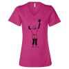 Women’s Relaxed Jersey V-Neck Tee Thumbnail