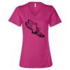 Women’s Relaxed Jersey V-Neck Tee Thumbnail