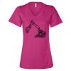 Women’s Relaxed Jersey V-Neck Tee Thumbnail