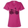 Women’s Relaxed Jersey V-Neck Tee Thumbnail