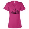 Women’s Relaxed Jersey V-Neck Tee Thumbnail