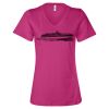 Women’s Relaxed Jersey V-Neck Tee Thumbnail