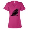 Women’s Relaxed Jersey V-Neck Tee Thumbnail
