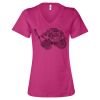Women’s Relaxed Jersey V-Neck Tee Thumbnail