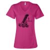 Women’s Relaxed Jersey V-Neck Tee Thumbnail