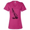 Women’s Relaxed Jersey V-Neck Tee Thumbnail