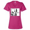 Women’s Relaxed Jersey V-Neck Tee Thumbnail