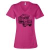 Women’s Relaxed Jersey V-Neck Tee Thumbnail