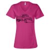 Women’s Relaxed Jersey V-Neck Tee Thumbnail