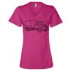 Women’s Relaxed Jersey V-Neck Tee Thumbnail