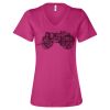 Women’s Relaxed Jersey V-Neck Tee Thumbnail