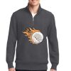 Super Heavyweight 1/4 Zip Pullover Sweatshirt Thumbnail