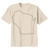 Youth Heavy Cotton 100% Cotton T Shirt Thumbnail