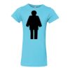 Girls' Fine Jersey Tee Thumbnail